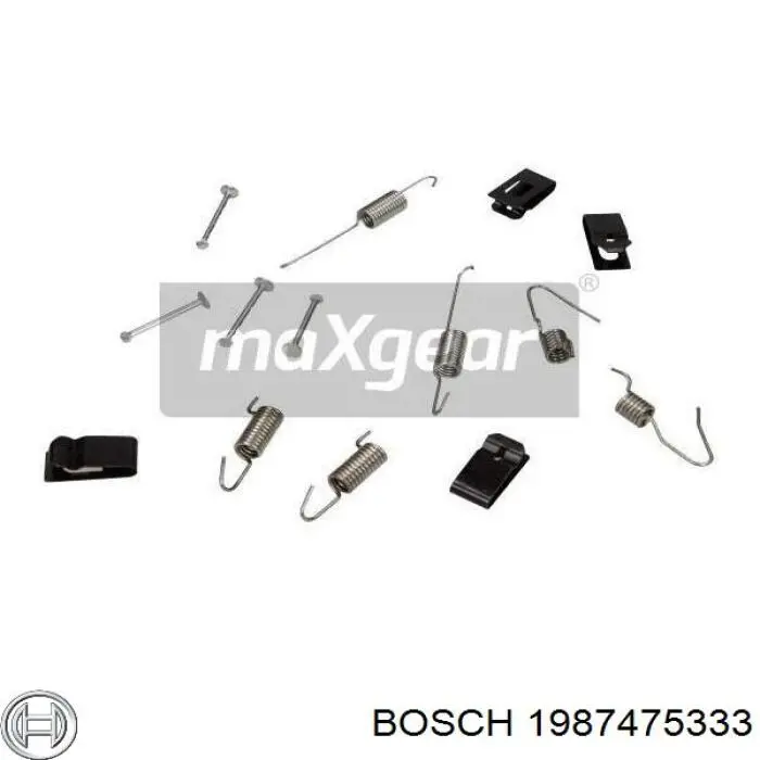 Ремкомплект гальмівних колодок 1987475333 Bosch