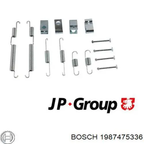 Купити 1987475336 Bosch Ремкомплект задніх гальм