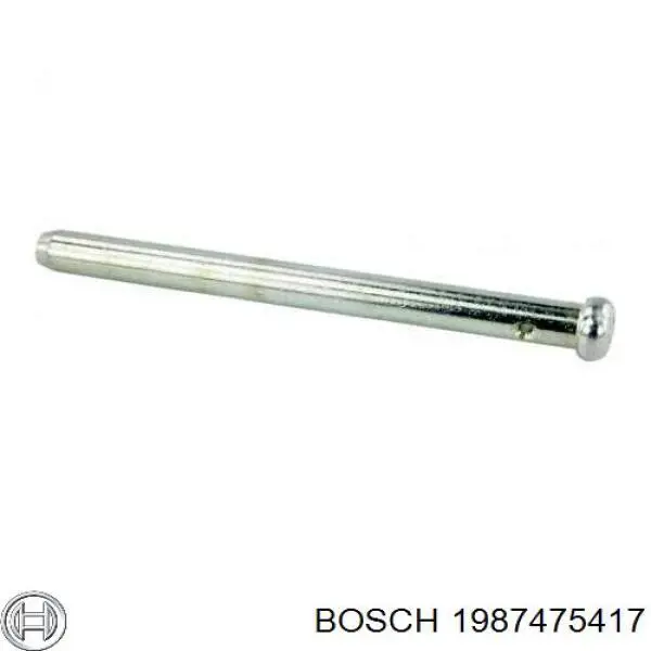 Монтажний комплект задніх барабанних колодок 1987475417 Bosch