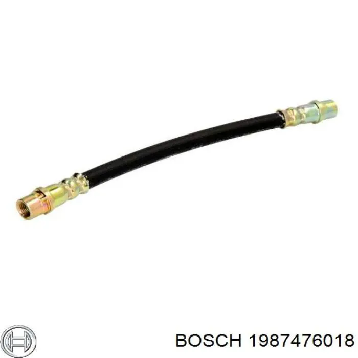 Шланг гальмівний задній Bosch 1987476018 ціна, від 7.34 USD