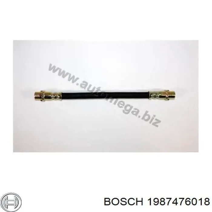 1987476018 Bosch шланг гальмівний задній
