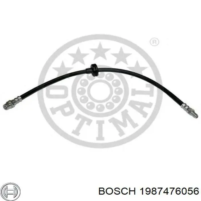 Шланг гальмівний передній Bosch 1987476056 ціна, від 15.00 USD
