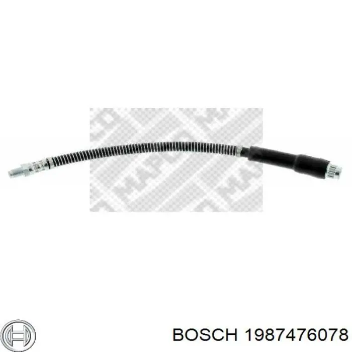 Шланг гальмівний задній 1987476078 Bosch