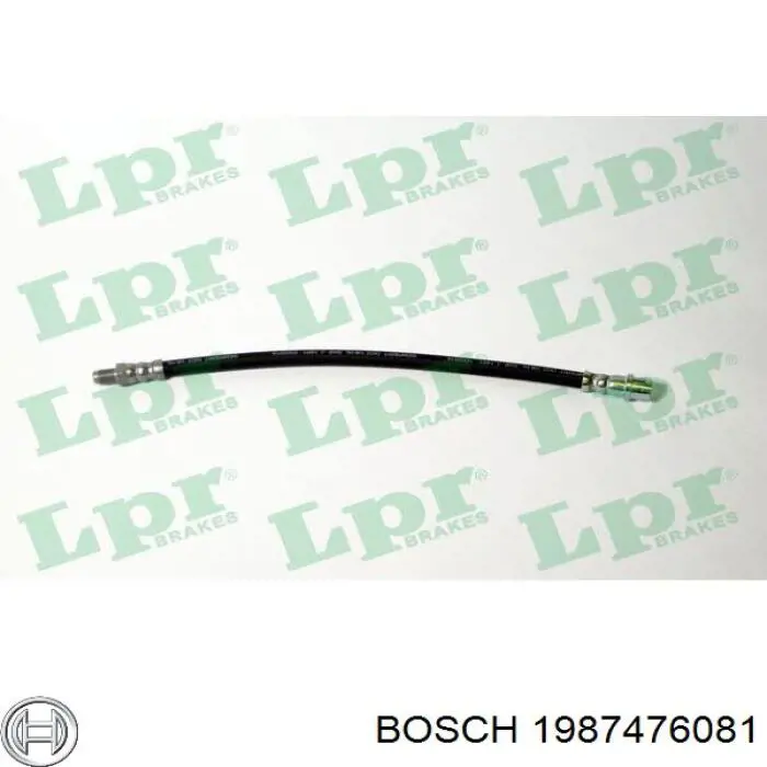 Шланг гальмівний задній Bosch 1987476081 ціна, від 8.53 USD