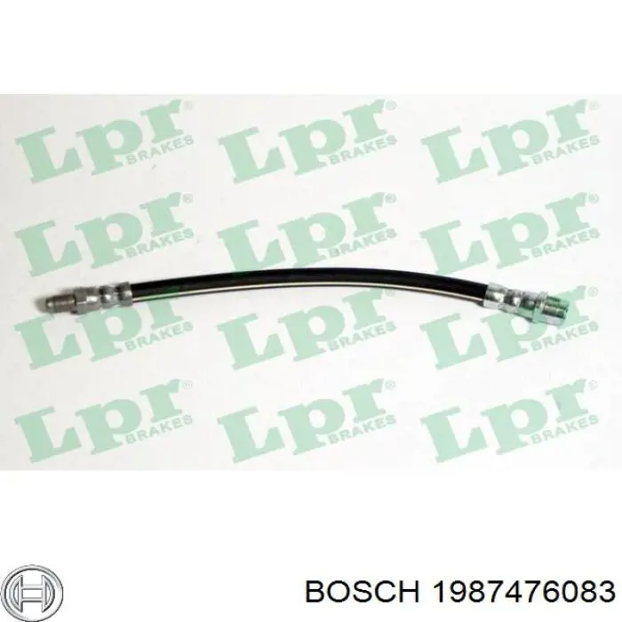1987476083 Bosch Шланг гальмівний задній