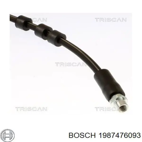 Шланг гальмівний 1987476093 Bosch