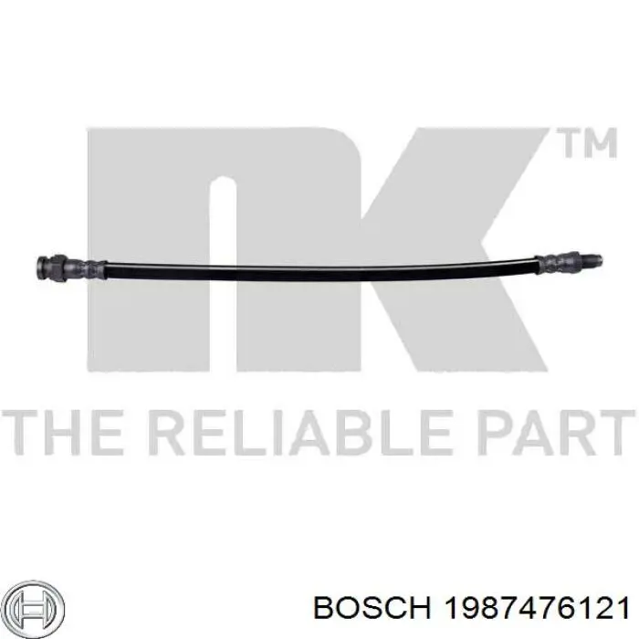 Гнучка гальмівна трубка задня Bosch 1987476121