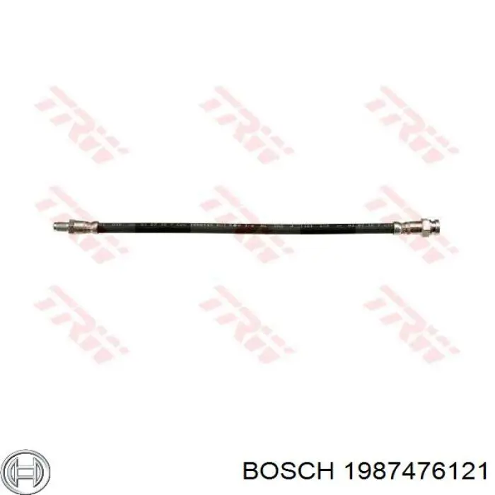 Шланг гальмівний задній 1987476121 Bosch