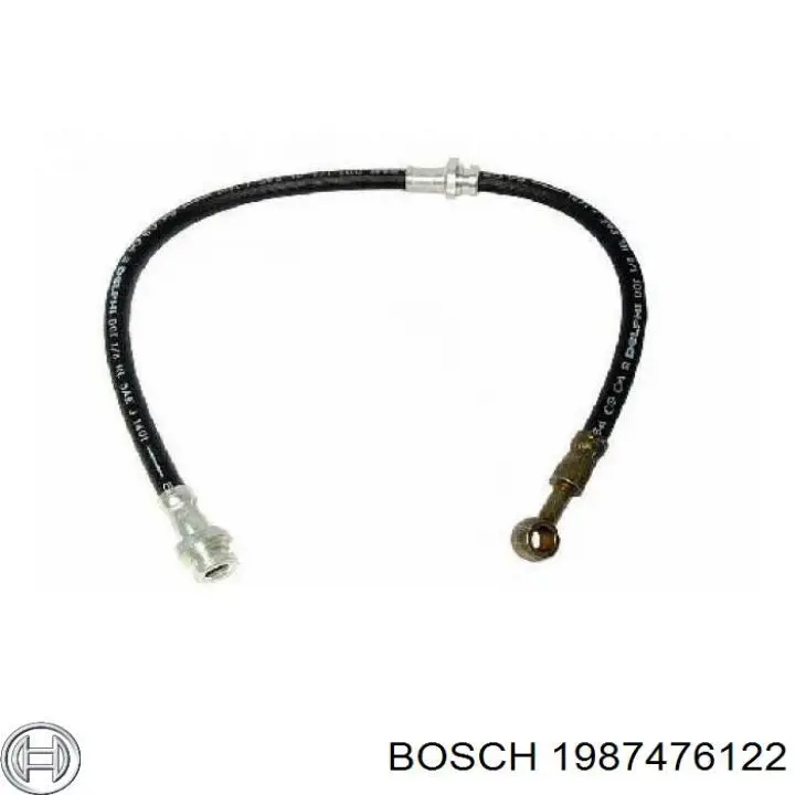 Шланг гальмівний задній, правий Bosch 1987476122 ціна, від 16.17 USD