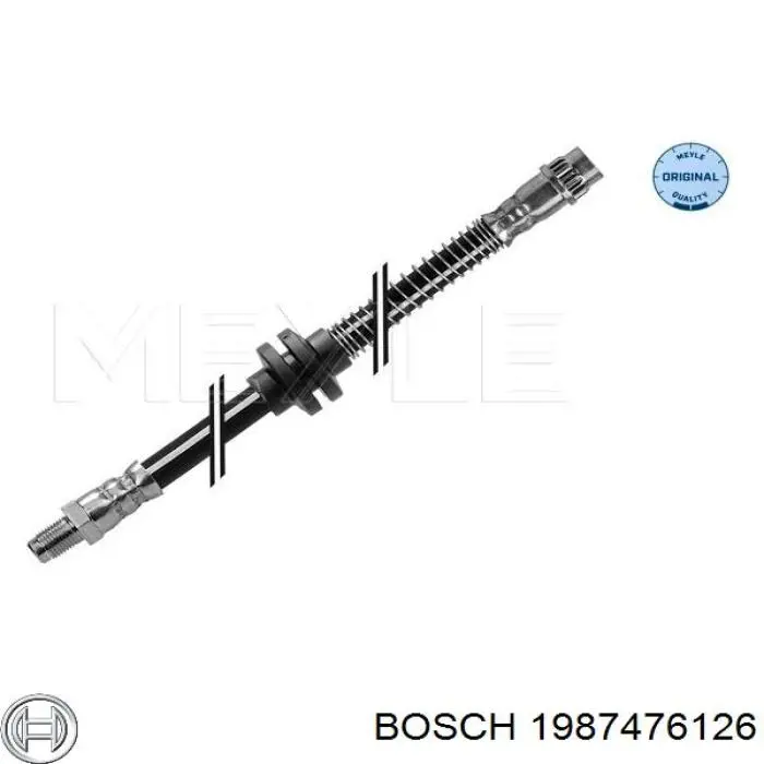 Купити 1987476126 Bosch Гальмівні шланги передні
