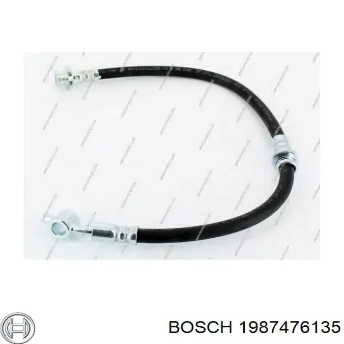 1987476135 Bosch Шланг гальмівний передній, лівий