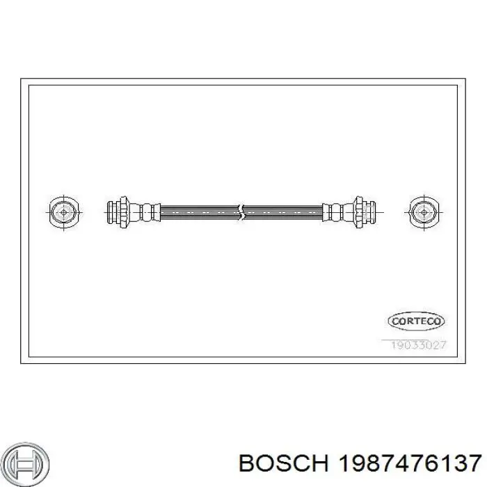 Шланг гальмівний задній Nissan/Infiniti 462145F000 ціна, від 5.99 USD