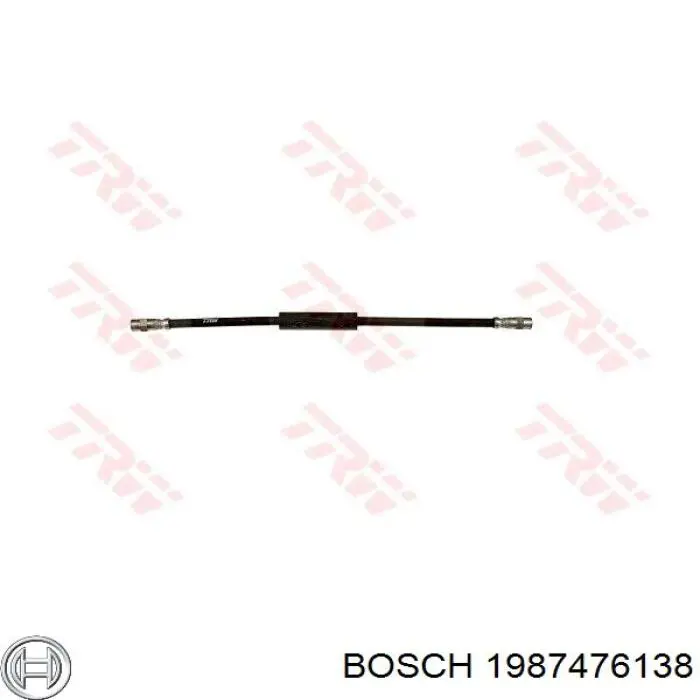 Шланг гальмівний передній Bosch 1987476138 ціна, від 5.70 USD