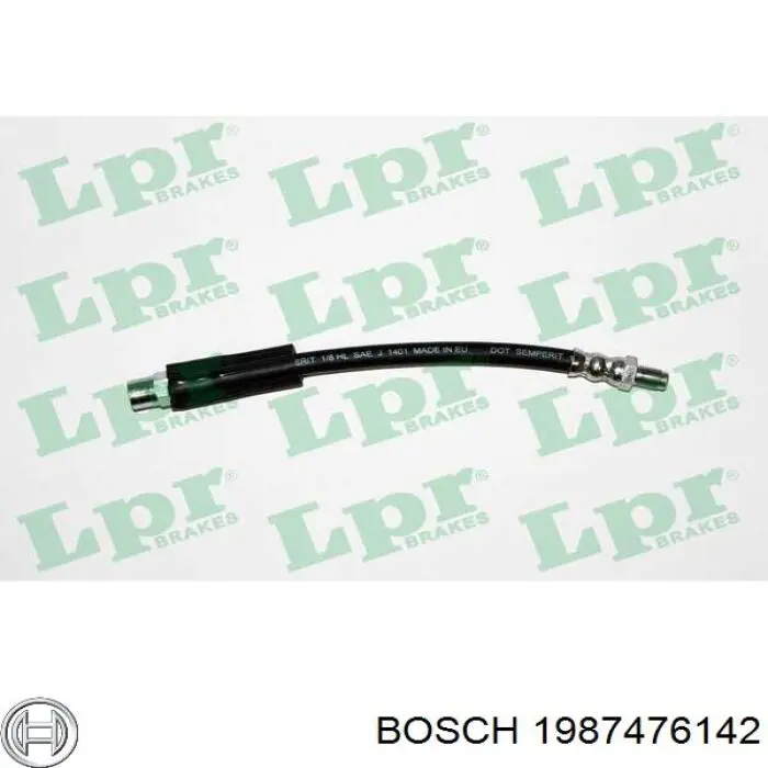 Шланг гальмівний задній 1987476142 Bosch