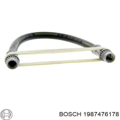 Шланг гальмівний задній Bosch 1987476178 ціна, від 4.95 USD