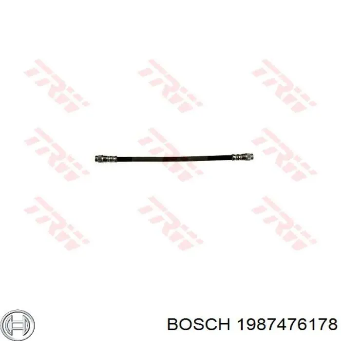 Гнучка гальмівна трубка задня Bosch 1987476178