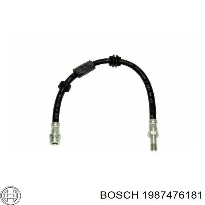Шланг гальмівний передній Bosch 1987476181 ціна, від 7.64 USD
