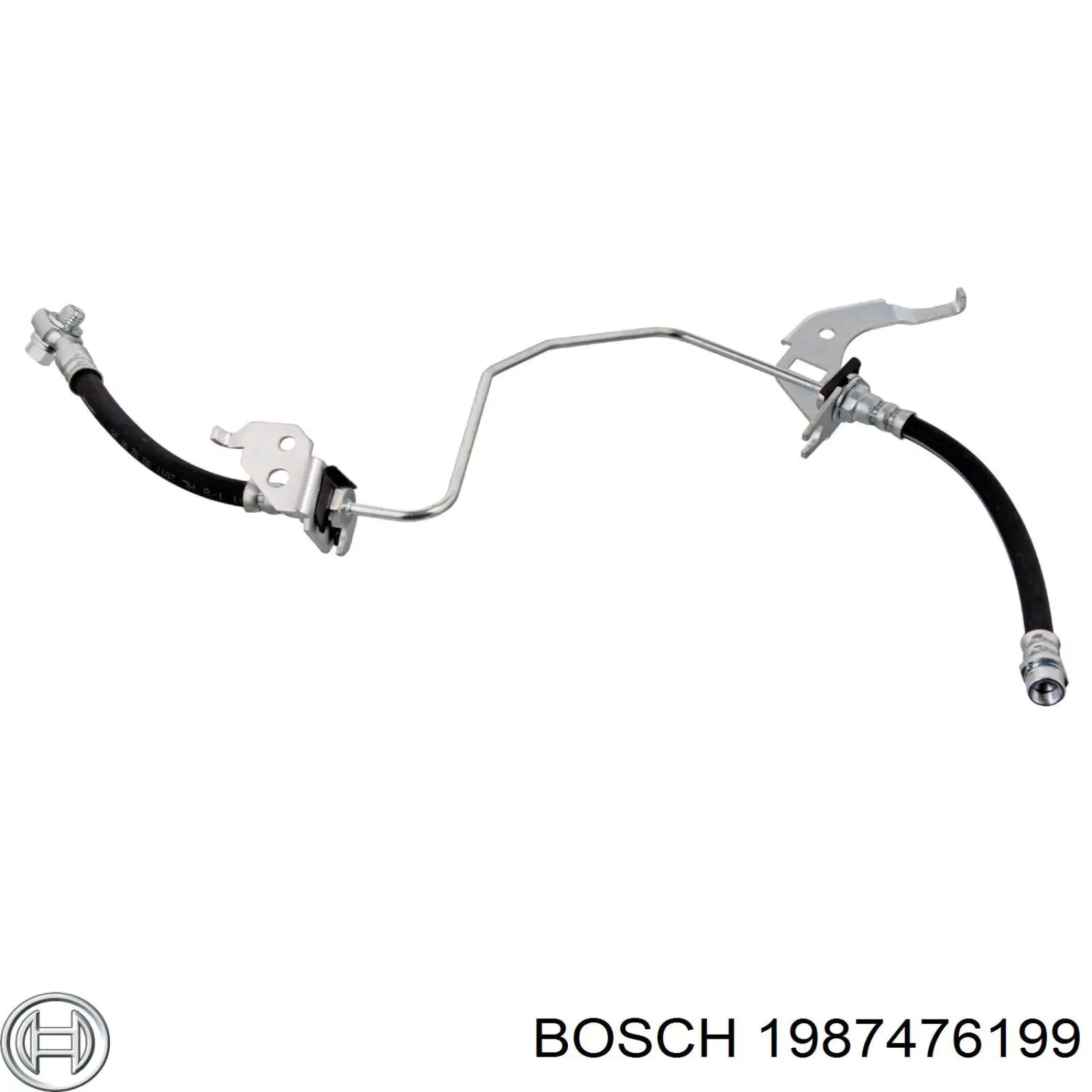 Купити 1987476199 Bosch Шланг гальмівний задній, лівий