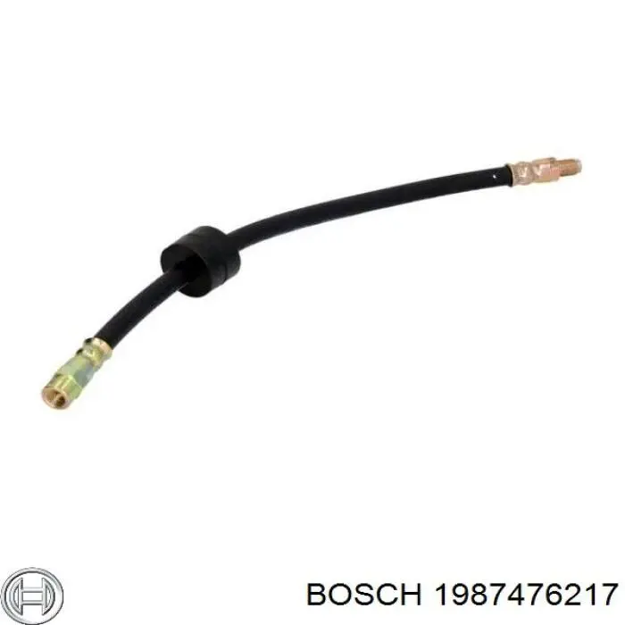 Шланг гальмівний передній Bosch 1987476217 ціна, від 5.31 USD