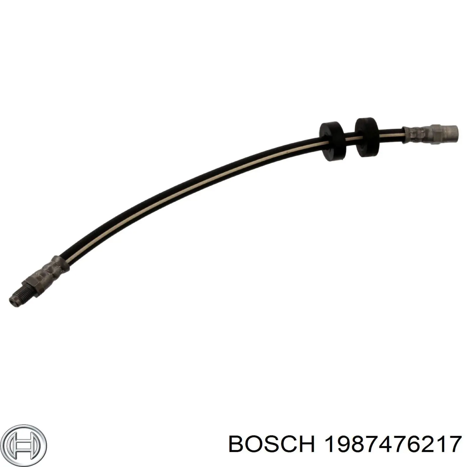 1987476217 Bosch Гнучка гальмівна трубка передня
