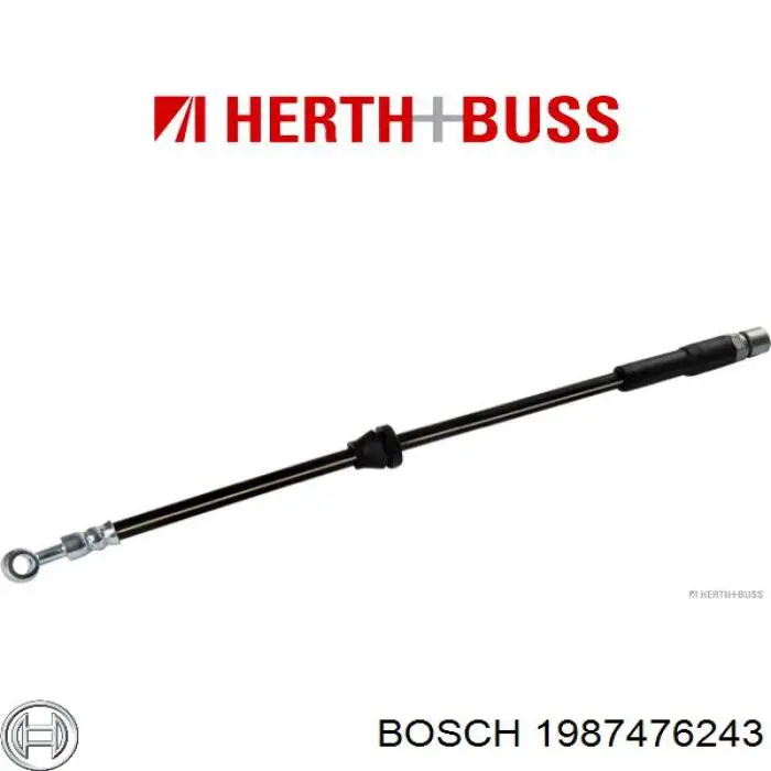 Гальмівні шланги передні 1987476243 Bosch