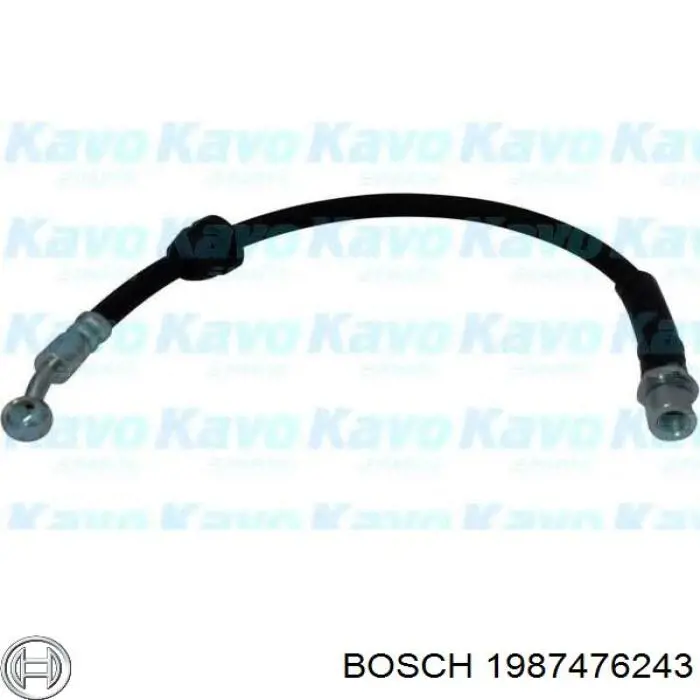 1987476243 Bosch Гнучка гальмівна трубка передня