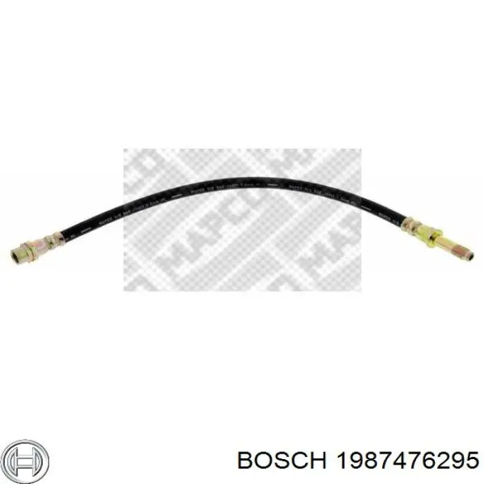 Шланг гальмівний передній Bosch 1987476295 ціна, від 7.38 USD