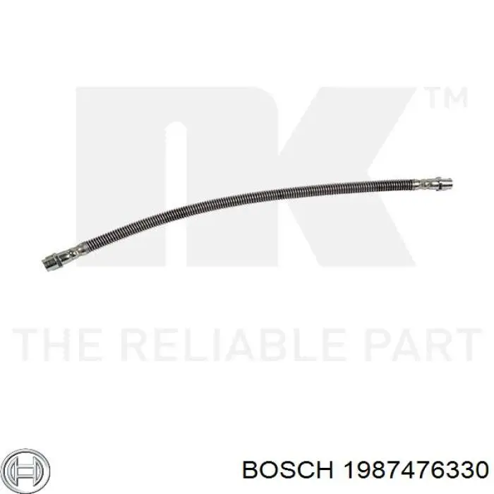 Шланг гальмівний задній 1987476330 Bosch