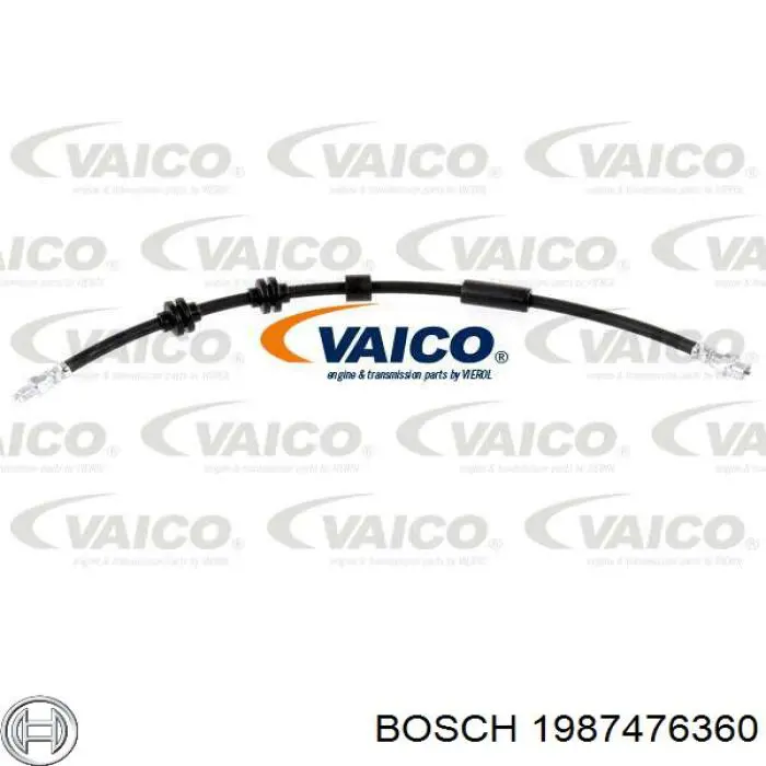 Гальмівні шланги передні 1987476360 Bosch