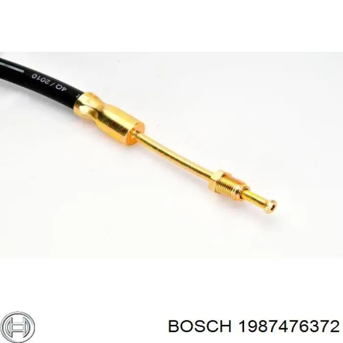 1987476372 Bosch шланг гальмівний задній, лівий