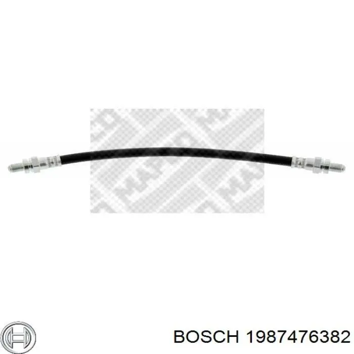 Гнучка гальмівна трубка задня Bosch 1987476382