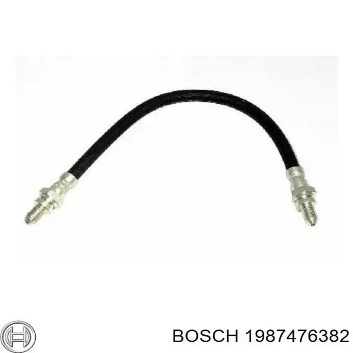 1987476382 Bosch Шланг гальмівний задній
