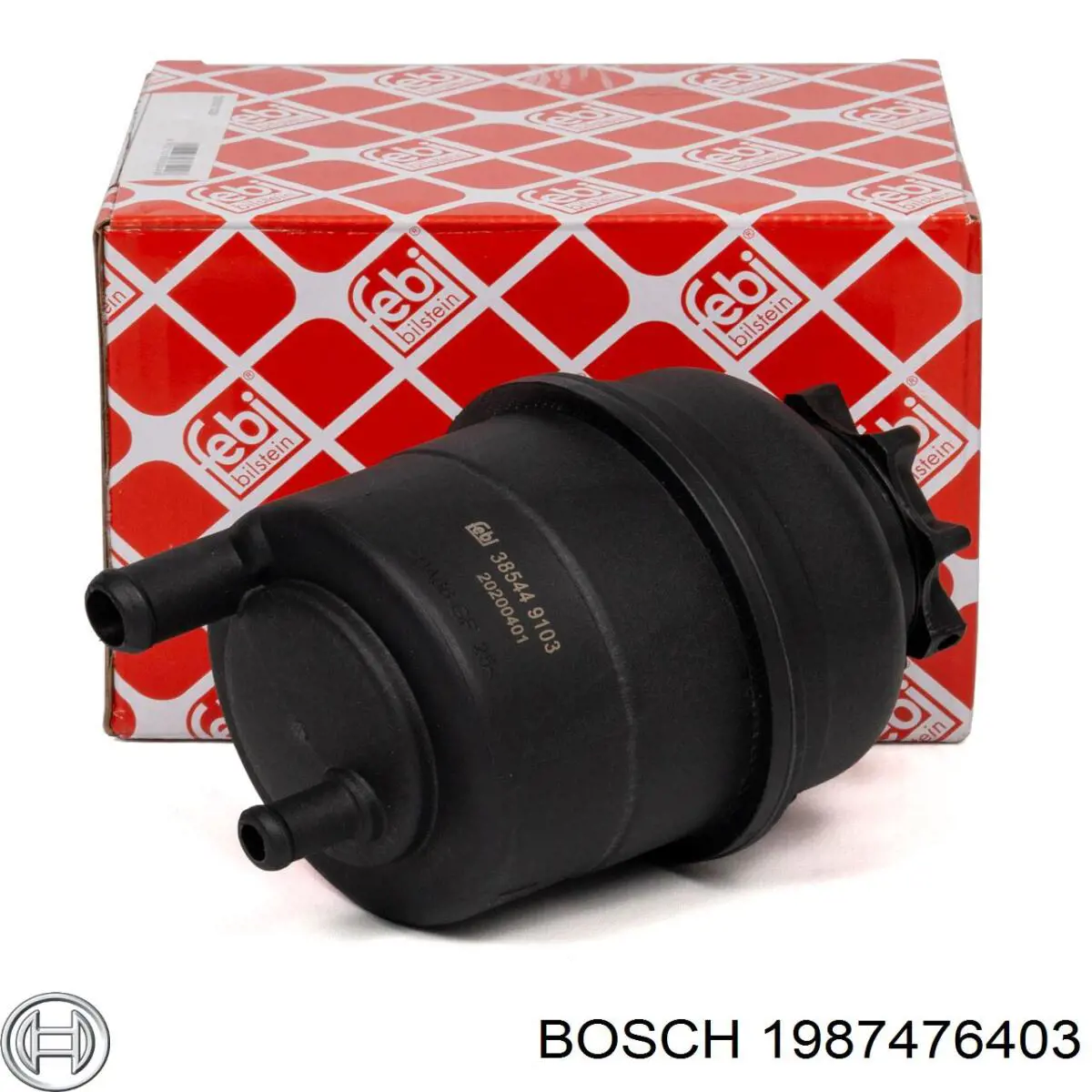 Гнучка гальмівна трубка задня Bosch 1987476403