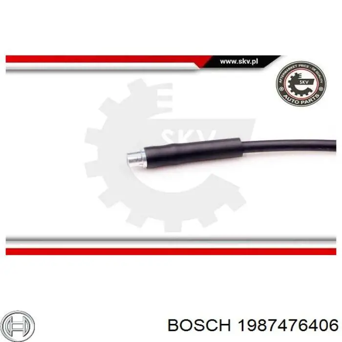 Купити 1987476406 Bosch Гальмівні шланги передні
