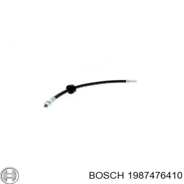 1987476410 Bosch Гнучка гальмівна трубка передня