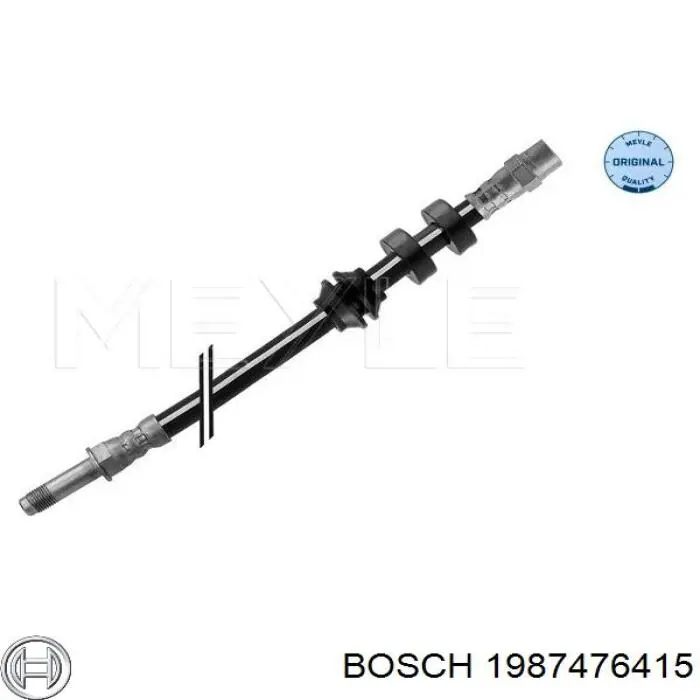 1987476415 Bosch шланг гальмівний передній