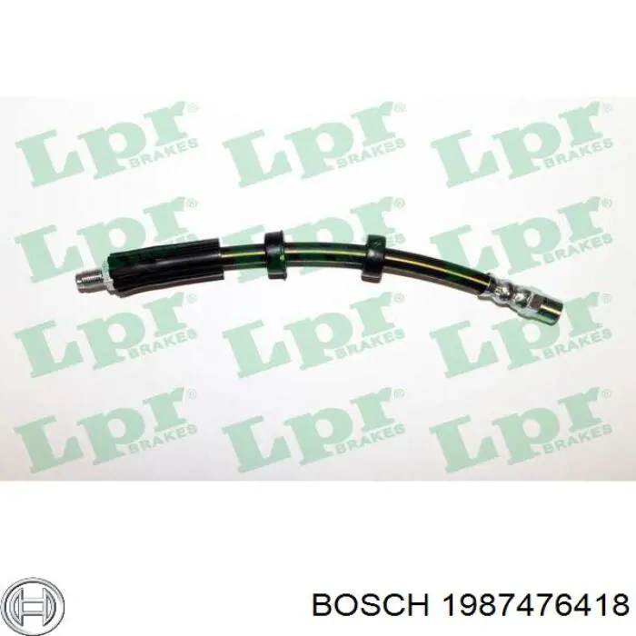 Шланг гальмівний задній 1987476418 Bosch