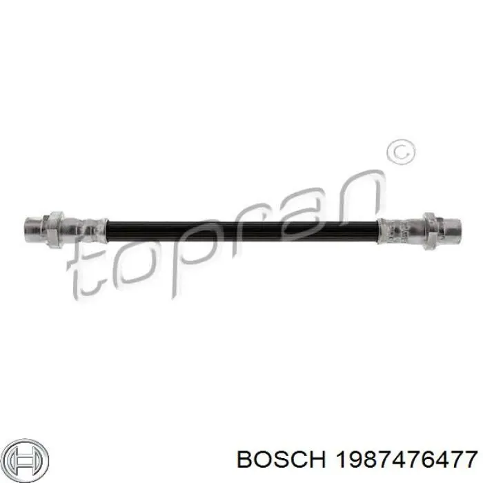 Купити 1987476477 Bosch Шланг гальмівний задній