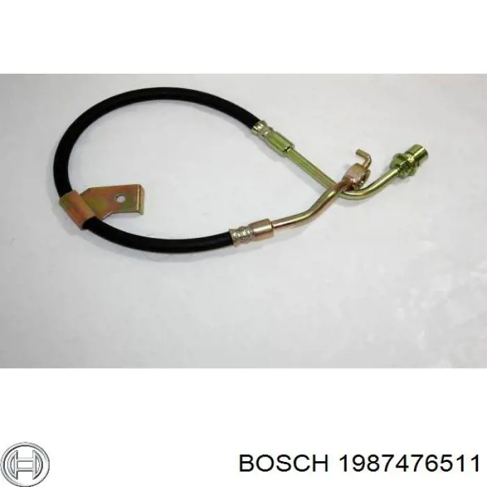 Шланг гальмівний передній, лівий Bosch 1987476511 ціна, від 8.72 USD