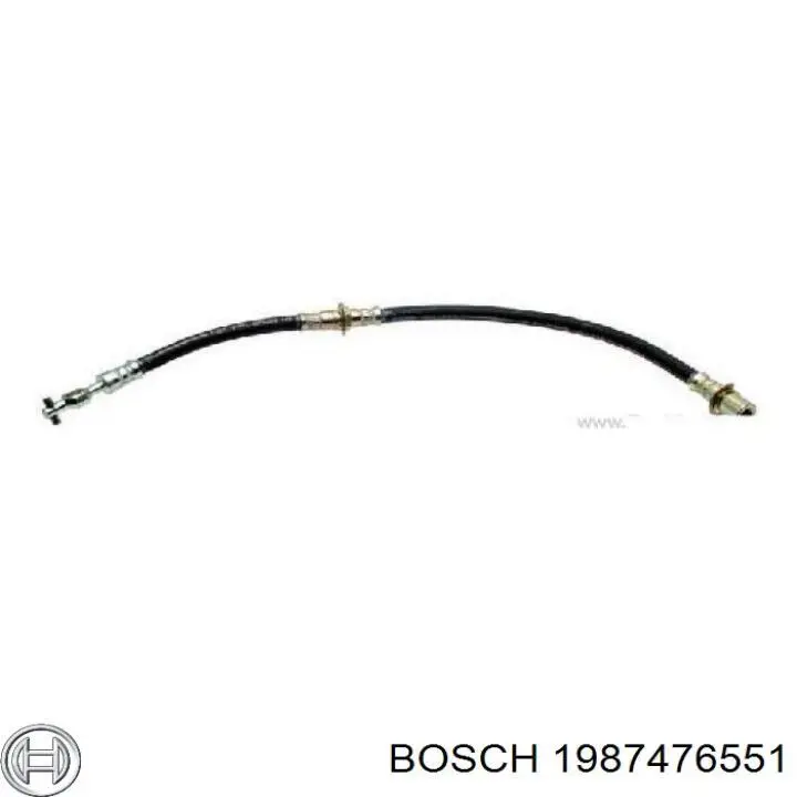 1987476551 Bosch Шланг гальмівний передній, лівий