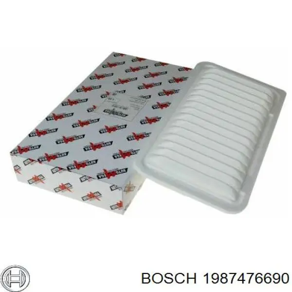 1987476690 Bosch Гнучка гальмівна трубка передня