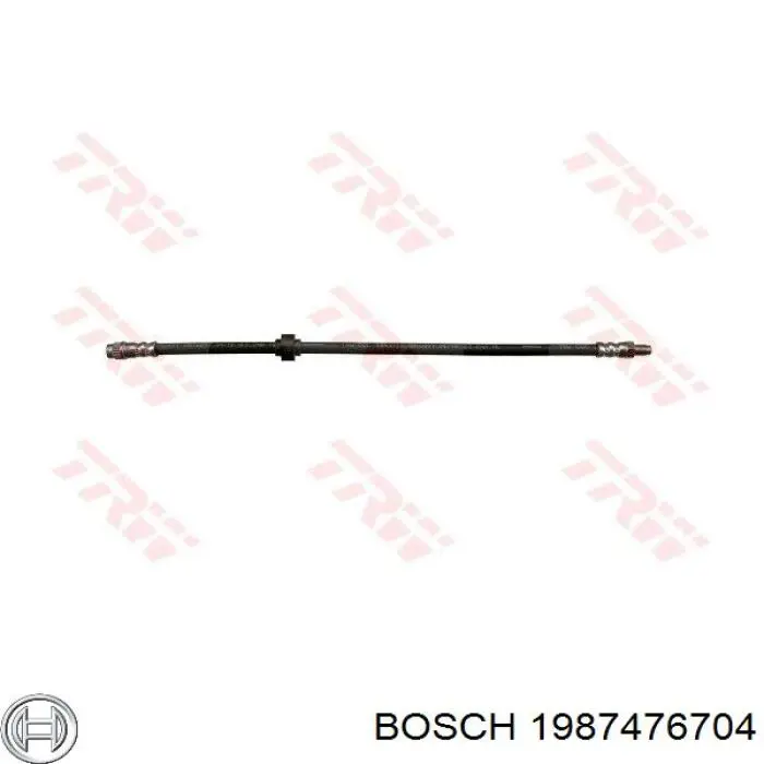 1987476704 Bosch шланг гальмівний передній