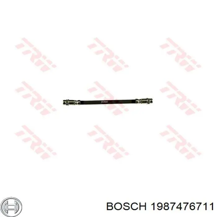 1987476711 Bosch шланг гальмівний задній