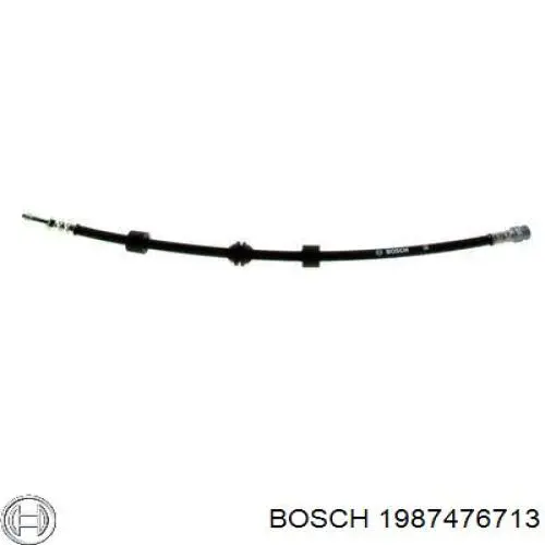 1987476713 Bosch шланг гальмівний передній