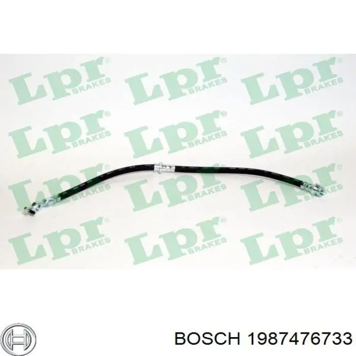 1987476733 Bosch Гнучка гальмівна трубка передня