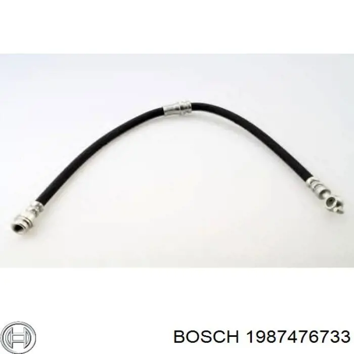Шланг гальмівний передній Bosch 1987476733 ціна, від 6.08 USD
