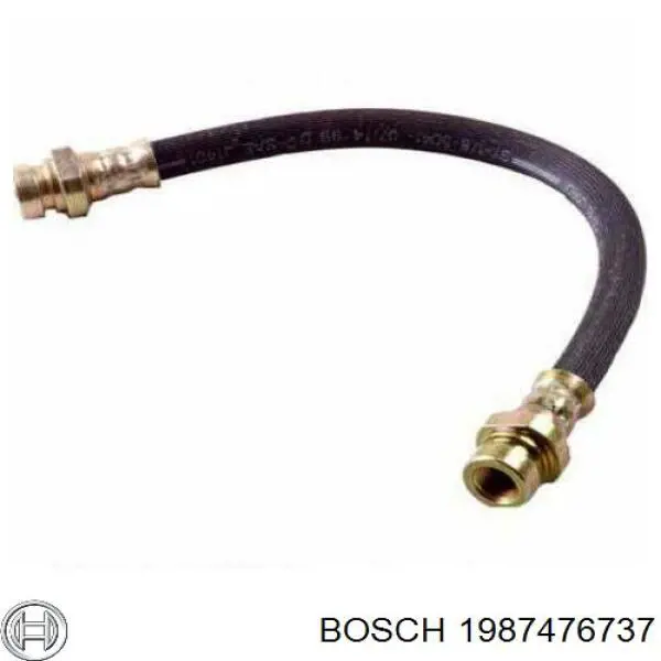 Купити 1987476737 Bosch Шланг гальмівний задній