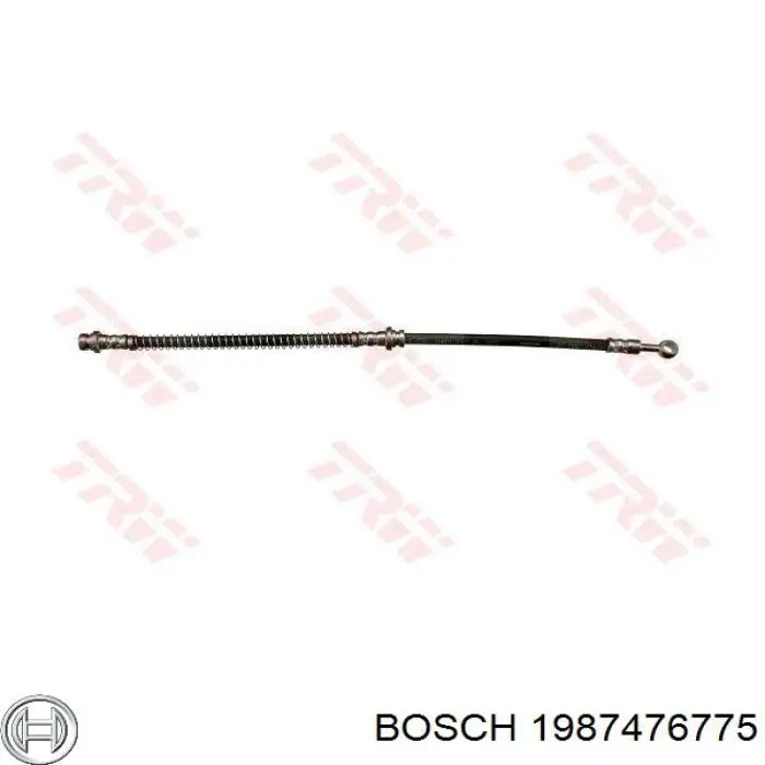 1987476775 Bosch Гнучка гальмівна трубка передня