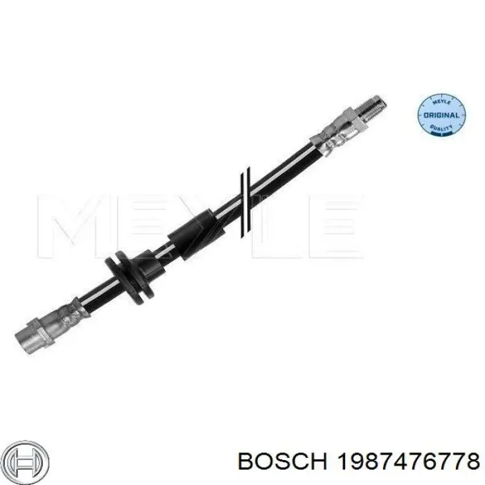 1987476778 Bosch шланг гальмівний передній