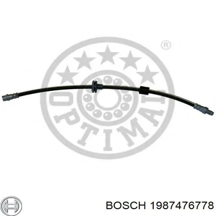 Шланг гальмівний передній Bosch 1987476778